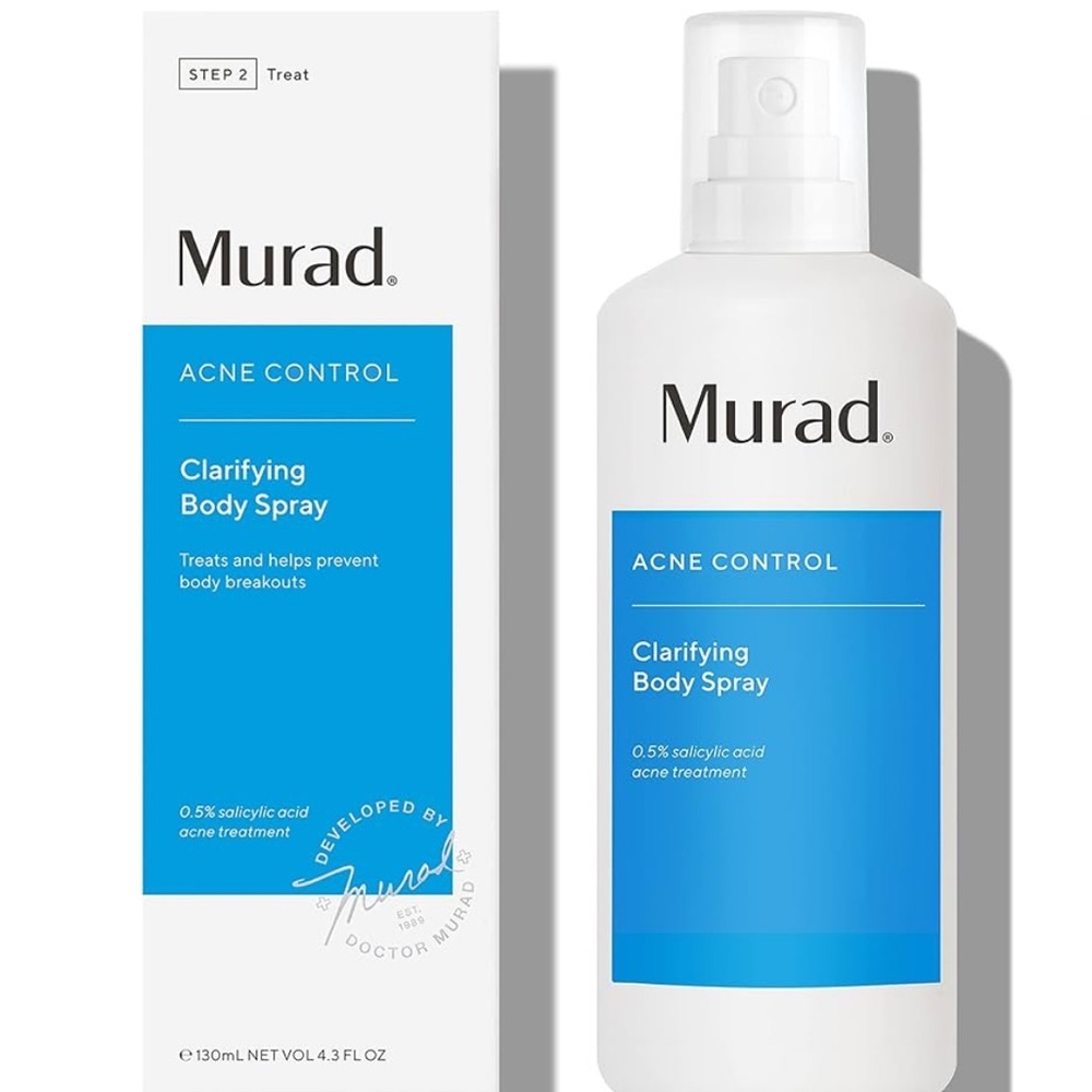 Murad Clarifying Body Spray - Salicylic Acid Treatment for Clearing Body Acne